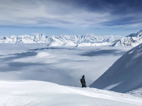 Aussicht vom Allalin Aussicht vom Allalin