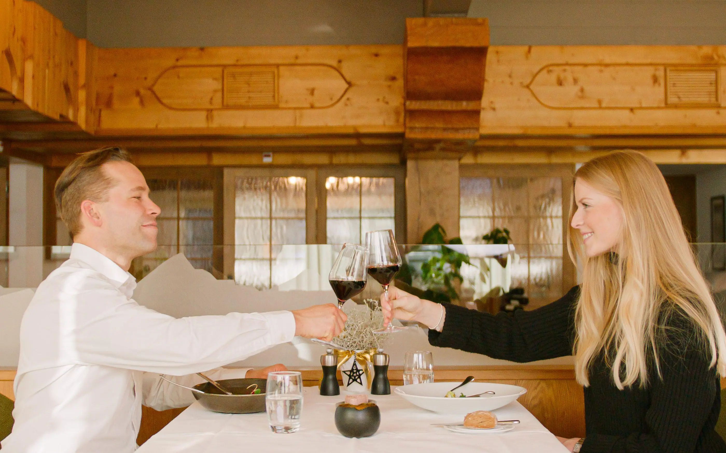 dinner at the Cäsar Ritz