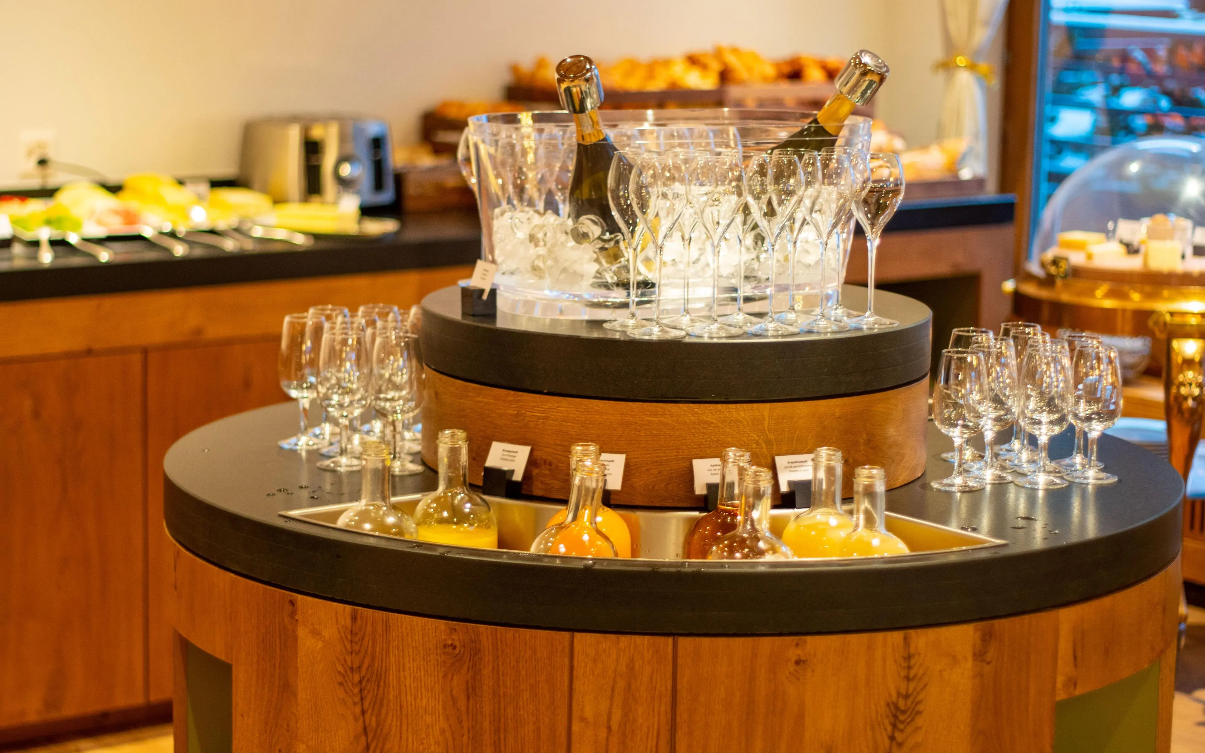 petit déjeuner au Cäsar Ritz