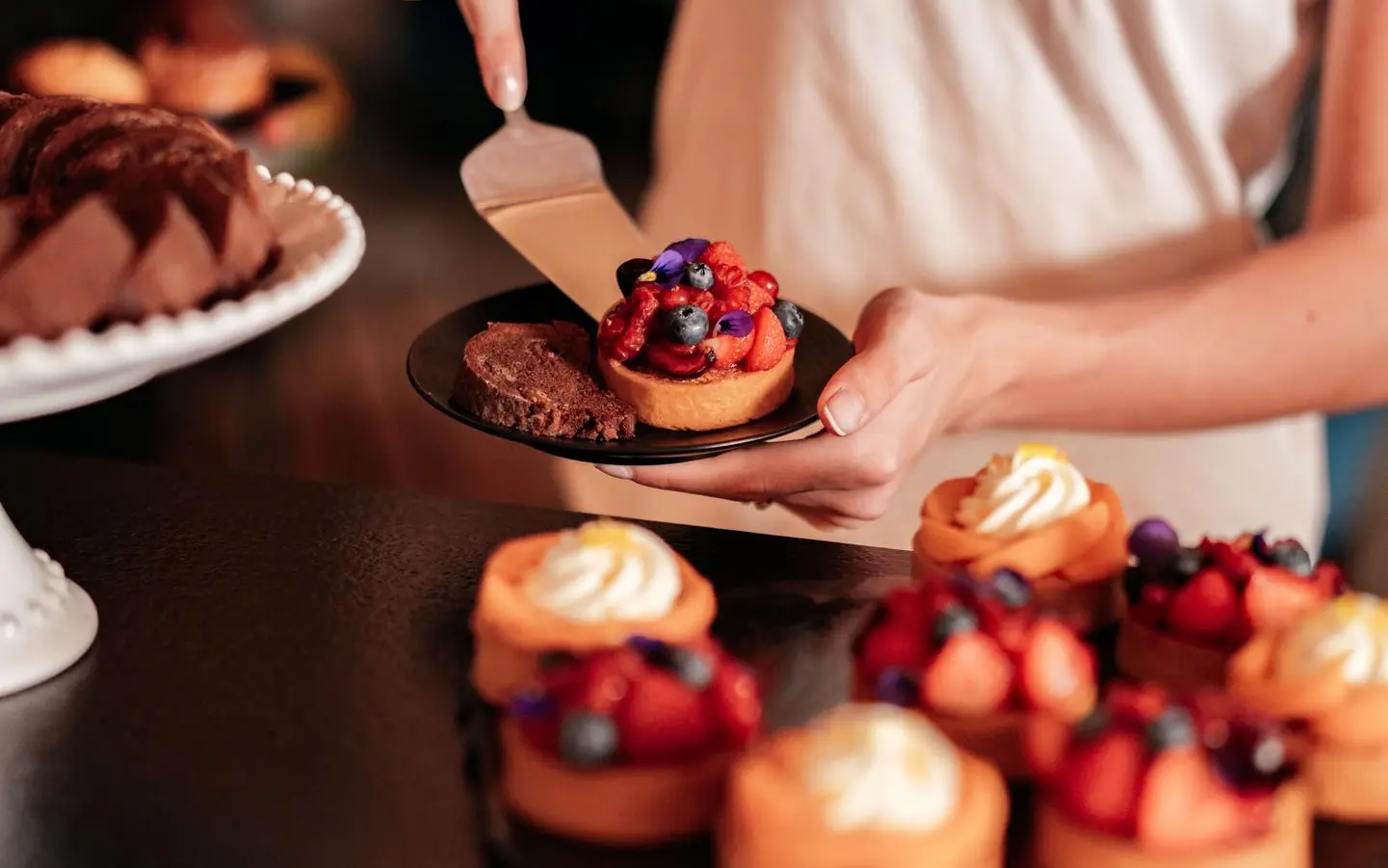 Tägliches Kuchenbuffet für unsere Hotelgäste