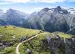 Wanderer in Saas-Fee